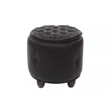 Мебельстория Пуф Вена-1 черный к з ID - 310583