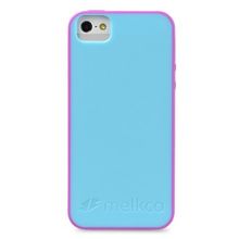 Чехол Melkco Poly Frame для iPhone 5 Purple   Blue