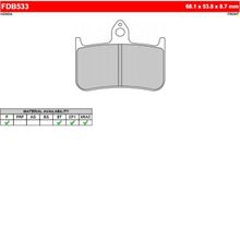 FERODO Тормозные колодки FERODO FDB533P