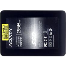 Накопитель   SSD 256 Gb SATA 6Gb s ADATA Premier Pro SP600    ASP600S3-256GM-C   2.5" MLC