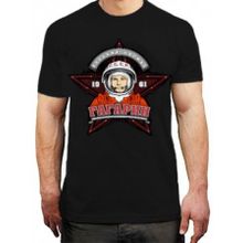 Футболка Русский космос. Гагарин