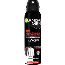 Garnier Men Невидимый Черное Белое Цветное 150 мл