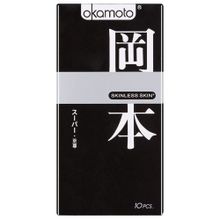 Презервативы OKAMOTO Skinless Skin Super ассорти - 10 шт.