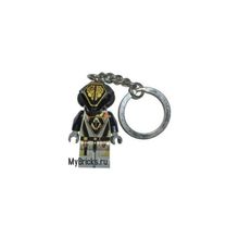 Lego KC06 UFO Black Alien Key Chain (Брелок Черный Инопланетянин) 1996