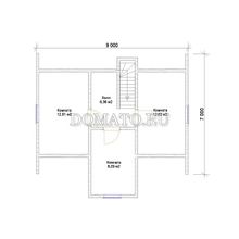 Дом с мансардой