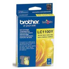 Картридж Brother LC1100Y жёлтый