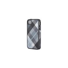 Speck fabshell  для iphone 4s megaplaid black
