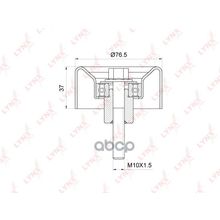 Ролик Обводной Приводного Ремня LYNXauto арт. PB7149