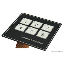 Osculati Touch Control electric panel w 6 switches, 14.690.06