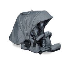 Indigo 2 в 1 Carmen `17 серая с квадратиками