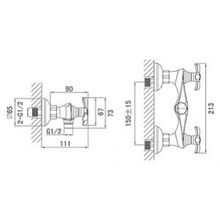Смеситель для душа D&K Documenta Hessen (DA1213101)