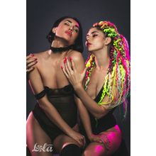 Черный ошейник Decadence с бабочкой (224445)