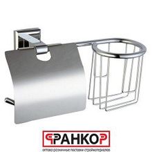 Бумагодержатель левый с подставкой под освежитель "Bergen" , арт.BE90L624