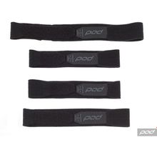 Стрепы наколенников POD KX Strap Set Black Grey, Размер XS S