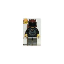 Lego Rock Raiders RCK008 Axel - Black Visor (Аксель с Черным Стеклом Шлема) 2000