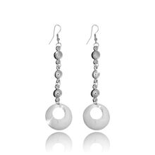 Длинные серьги под серебро, MIA collection (арт. 52033-9529)