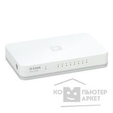 D-Link DGS-1008A D1A Неуправляемый коммутатор с 8 портами 10 100 1000 Base-T и функцией энергосбережения