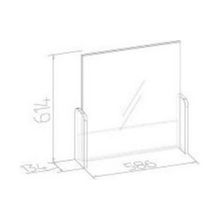 Модули Глазов Sherlock 56 (спальня) Трюмо без ящиков, орех