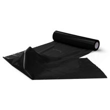 Чёрная широкая лента для тела Body Bondage Tape - 20 м. Черный