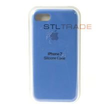 накладка Silicone Case для iPhone 7 8 4,7 синяя