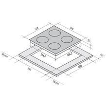 Fornelli Варочная поверхность Fornelli PVA 60 CREAZIONE