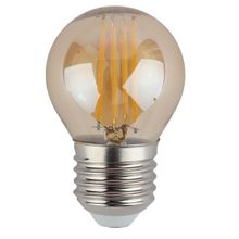ЭРА Лампа светодиодная филаментная ЭРА E27 9W 4000K золотая F-LED P45-9w-840-E27 gold Б0047031 ID - 255629