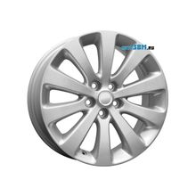 КиК КС476 (OpelAstraJ) 7x17 5x105 ET42 DIA56.6 сильвер