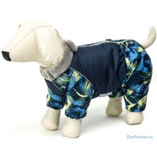 Зимний комбинезон на меху для собак "Морозко". Мальчик. (30см мальчик)