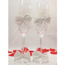 Свадебные бокалы Gilliann Shantel Crystal GLS105 - набор из 2 шт.