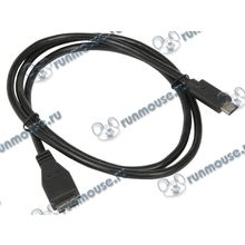 Кабель USB3.0 соединительный USB microB-C Gembird "Cablexpert CCP-USB3-mBMCM-1M" (1.0м) (ret) [139515]