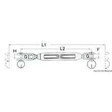 Osculati Articulated jaw left 7 16, 07.204.04