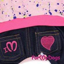 Костюм для собак ForMyDogs розовый-синий для мальчиков и девочек 262SS-2017 P
