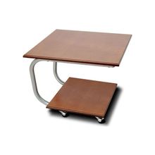 Мебелик Стол журнальный Дуэт 11m (полка мдф) коричневый