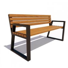 Скамейка уличная«КЁЛЬН» (2,0м (37 кг.))