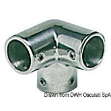 Osculati 3-way elbow joint AISI316 90° 22 mm, 41.121.22