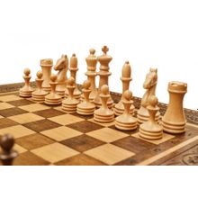 Шахматы + нарды резные "Наира" 50, Mkhitaryan (DM106-5)