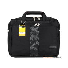 Сумка для ноутбука Jet.A LB15-18 до 15,6 (Черный, качественный нейлон, современный дизайн, съемный ремень, SIZE 410*110*310мм)