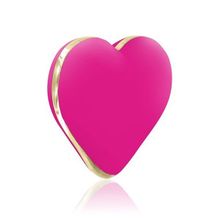 Ярко-розовый вибратор-сердечко Rianne S Heart Vibe