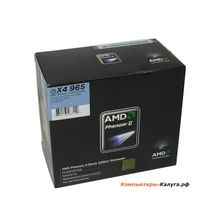 Процессор AMD Phenom II X4 965 BOX &lt;SocketAM3&gt; Black Edition (HDZ965FBGMBOX)