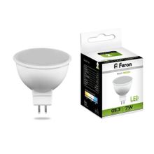 Feron Лампа светодиодная Feron MR16 G5.3 7W 4000K Грибок матовая LB-26 25236 ID - 235107