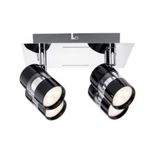 Paulmann. 60189 Светильник SL Nevo LED Rondell 4x3,5W GU10 Sz Chr