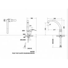 Смеситель для кухни Bravat Fit F7135188CP-1-RUS