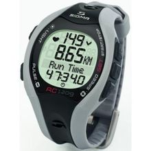 Пульсометр шагомер SIGMA RC 1209 GREY