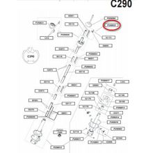 Profurl Верхний держатель подшипника Profurl P250033 для C290