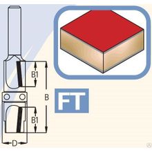 Фреза обгонная для снятия свесов D:12,7