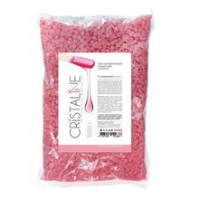 Воск пленочный в гранулах Розовый Cristaline 1кг