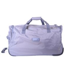 Travellers club Большая сумка на колесах GM025-2-26 серая