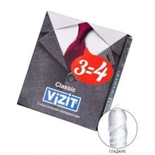 VIZIT Классические презервативы VIZIT Classic - 3 шт.