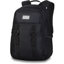 Стильный женский черный с декоративными пряжками рюкзак Dakine Hadley 26L Black для города