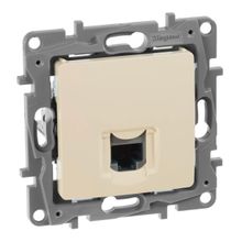 Legrand Розетка компьютерная RJ45 Legrand Etika 5 кат UTP слоновая кость 672341 ID - 238505